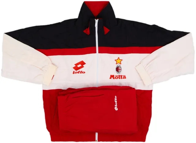 1993-94 AC Milan Lotto Tracksuit - 9/10 - (S)