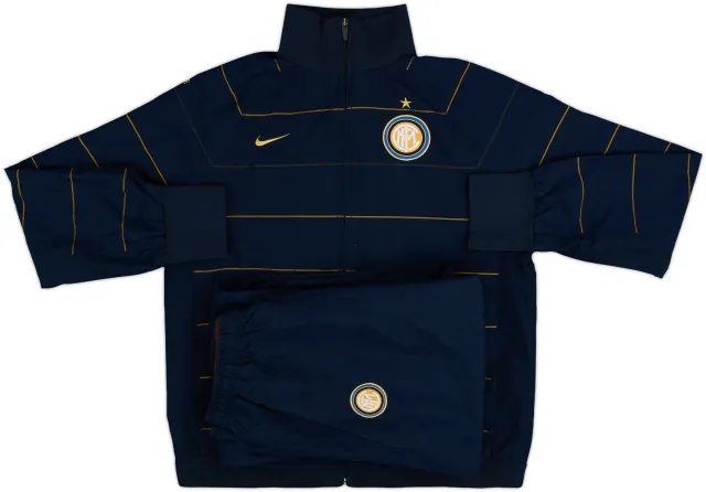 2008-09 Inter Milan Nike Tracksuit - 7/10 - (M)