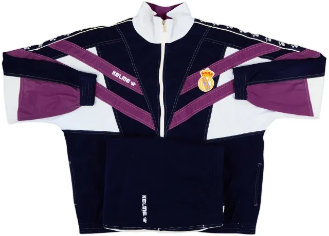 1997-98 Real Madrid Kelme Tracksuit - 9/10 - (XL)