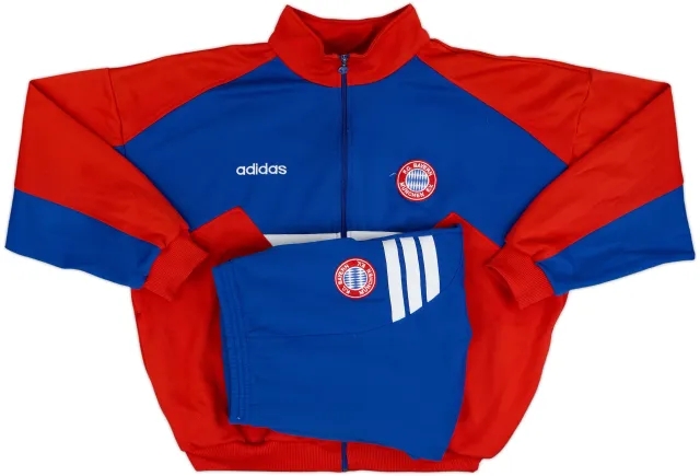 1993-95 Bayern Munich adidas Tracksuit - 7/10 - (XL)