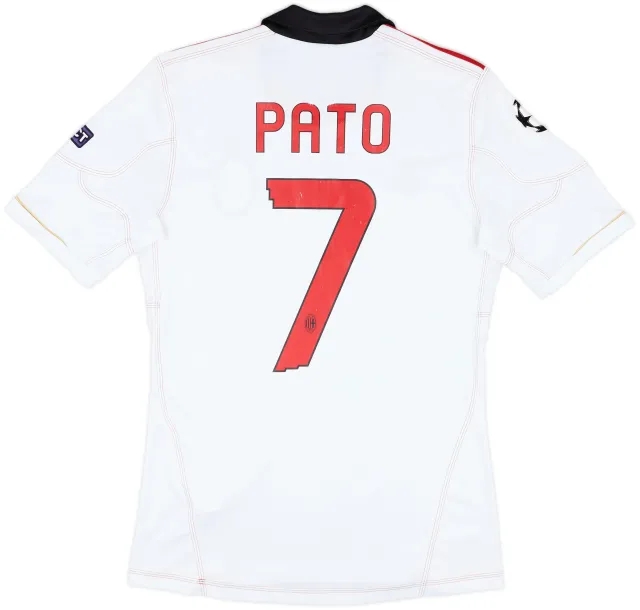2010-11 AC Milan Away Shirt Pato #7 - 6/10 - (S)