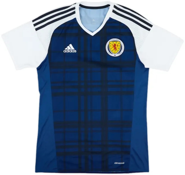 adidas Scotland Mens SS Home Shirt 2015