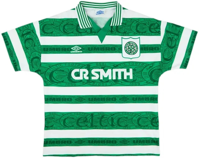 Umbro Celtic Mens SS Home Shirt 1995/97