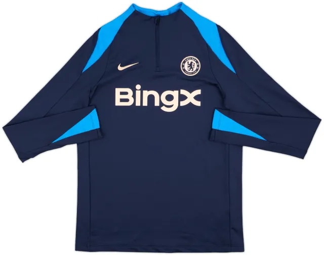 2024-25 Chelsea Nike 1/4 Zip Training Top - 6/10 - (M)