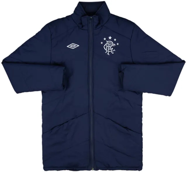 2011-12 Rangers Umbro Padded Bench Coat - 8/10 - (M)