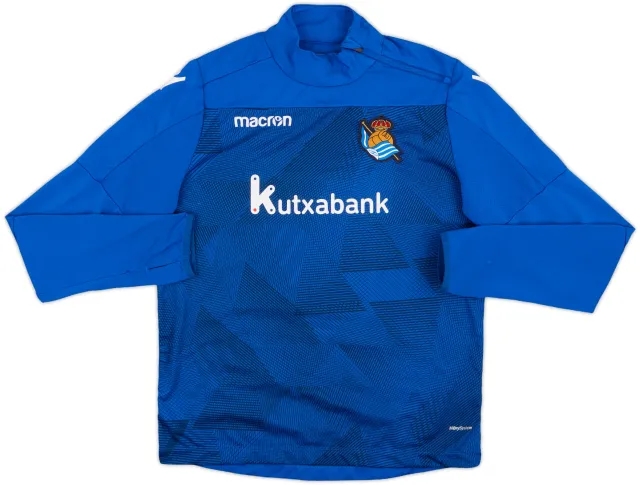 Macron Real Sociedad Boys SS Home Shirt 2021/22