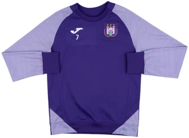 2020-21 Anderlecht Player Issue Joma Sweat Top #7 - 8/10 - (S)