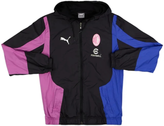 2023-24 AC Milan Puma Pre-Match Anthem Jacket - 10/10 - (S)