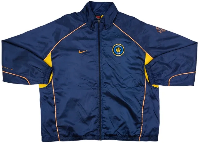 2001-02 Inter Milan Nike Track Jacket - 9/10 - (L)