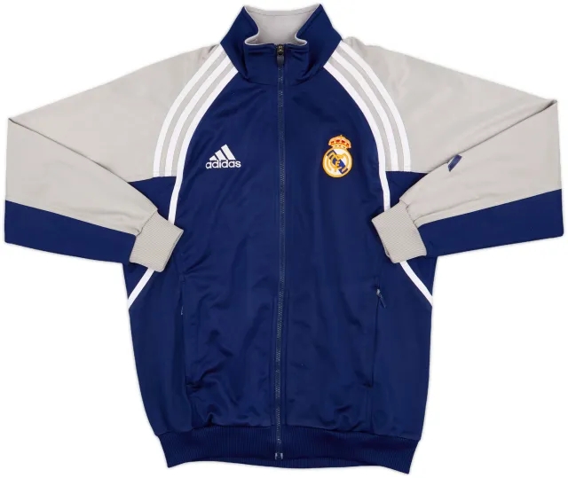 2000-01 Real Madrid adidas Track Jacket - 9/10 - (M/L)