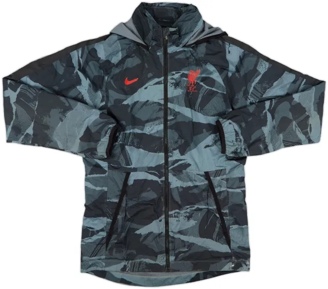 2020-21 Liverpool Nike Hooded Track Jacket - 4/10 - (S)