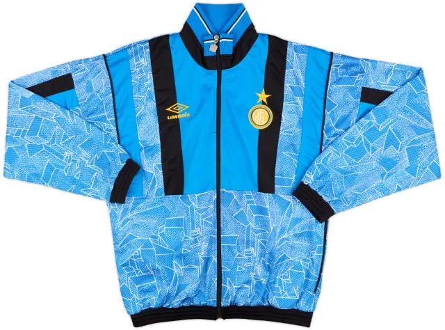 1997-98 Inter Milan Umbro Track Jacket - 9/10 - (Y)