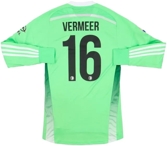 2014-15 Feyenoord GK Shirt Vermeer #16 - 5/10 - (M)