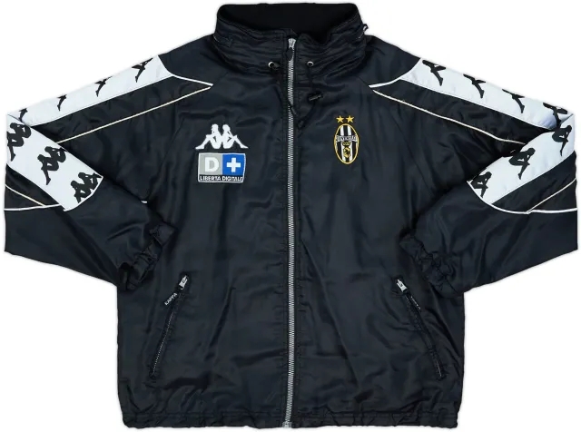1999-00 Juventus Kappa Hooded Track Jacket - 9/10 - (XS)