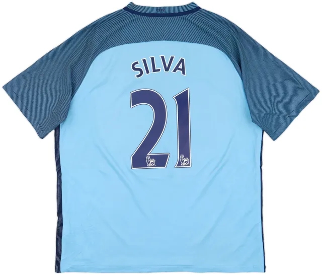 Nike Manchester City Mens SS Home Shirt 2016/17