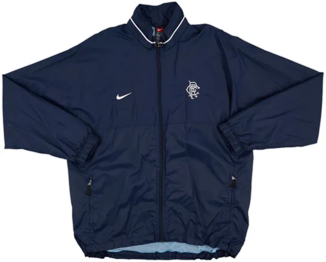 1999-00 Rangers Nike Rain Jacket - 6/10 - (XL)