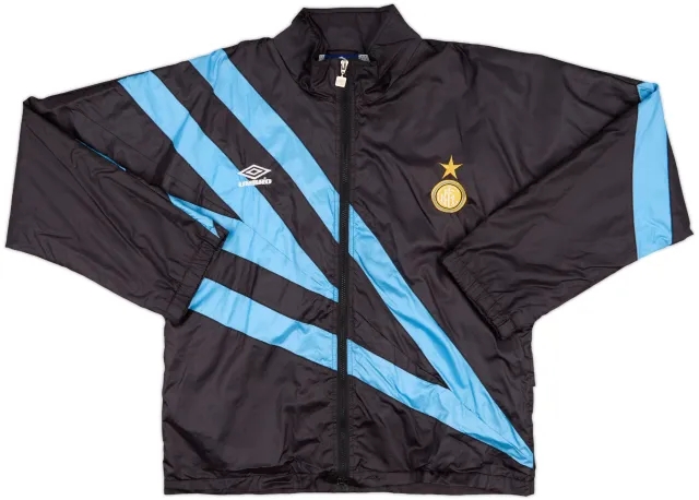 1992-93 Inter Milan Umbro Track Jacket - 8/10 - (S)