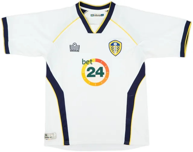 Admiral Leeds United Boys SS Home Shirt 2006/07