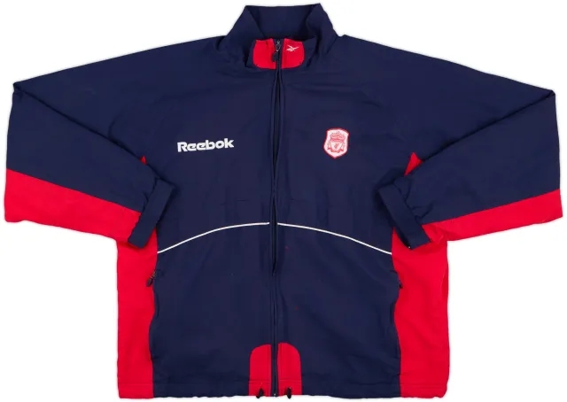 2000-01 Liverpool Reebok Track Jacket - 7/10 - (L)