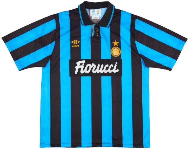 1992-94 Inter Milan Home Shirt - 10/10 - (L)