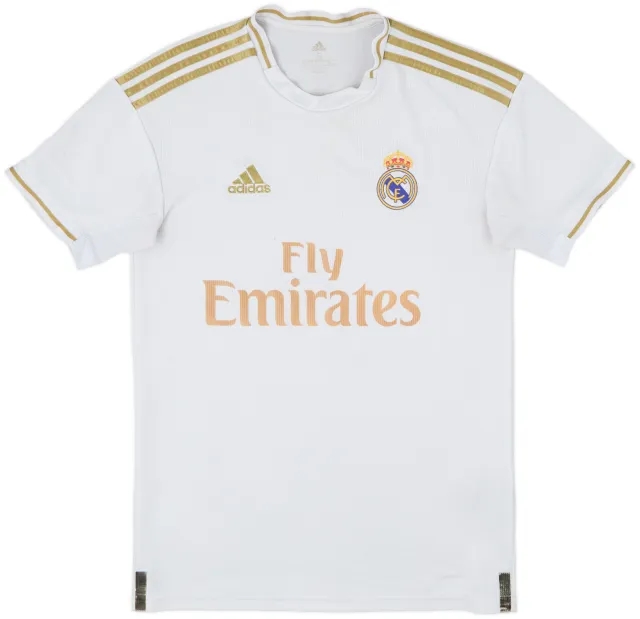 adidas Real Madrid Mens SS Home Shirt 2019/20