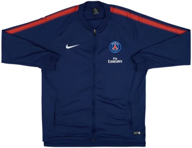 2017-18 Paris Saint-Germain Nike Track Jacket - 8/10 - (XL)