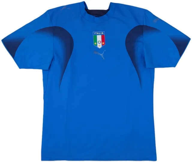 2006 Italy Home Shirt - 4/10 - (S)