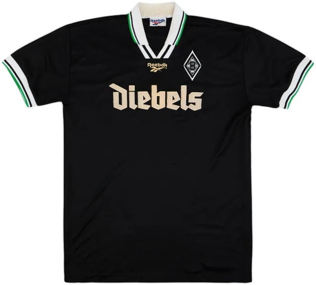 Reebok Borussia Monchengladbach Mens SS Away Shirt 1996/97
