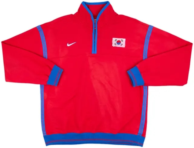 1998-00 South Korea Nike 1/4 Zip Track Jacket - 5/10 - (XL)