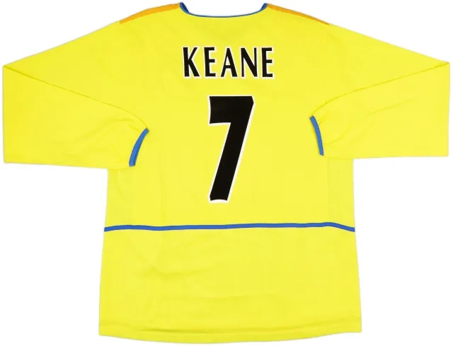Nike Leeds United Mens LS Away Shirt 2002/03