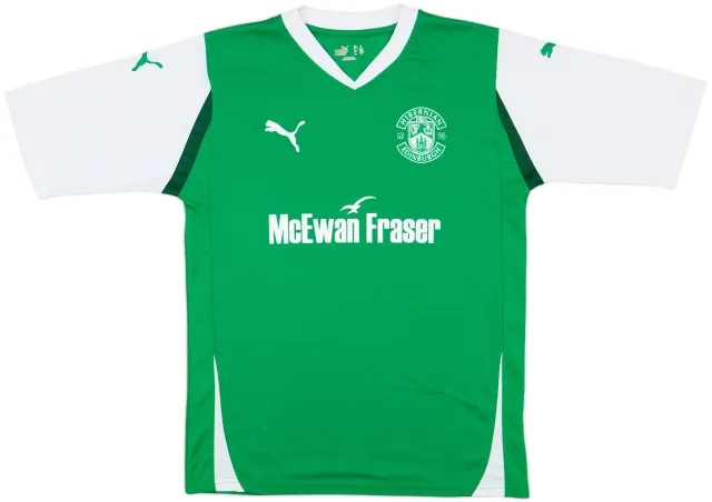 Puma Hibernian Mens SS Home Shirt 2010/11