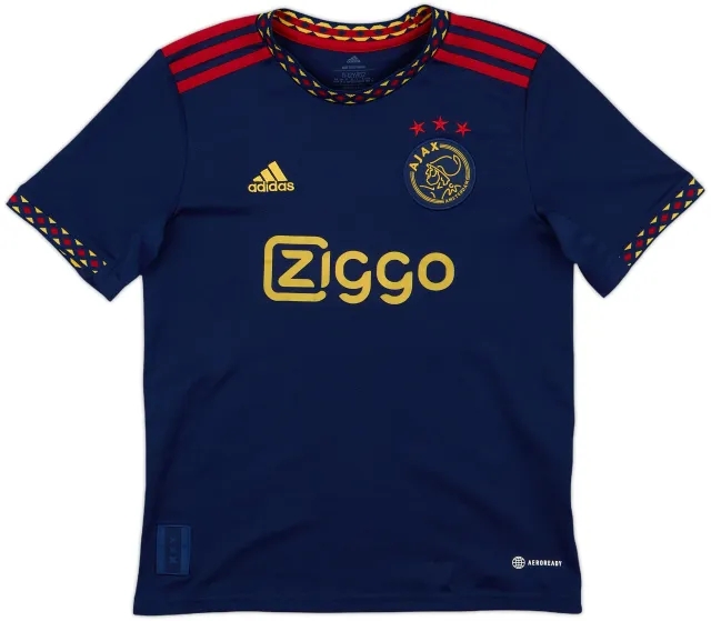 2022-23 Ajax Away Shirt - 10/10 - (M.Boys)