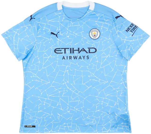 Nike Manchester City Womens SS Home Shirt 2020/21