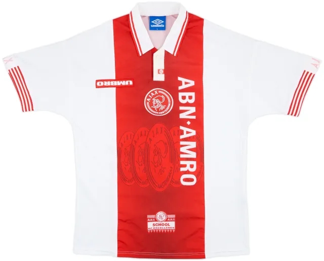 1997-98 Ajax 'School of Excellence' Home Shirt - 8/10 - (L)