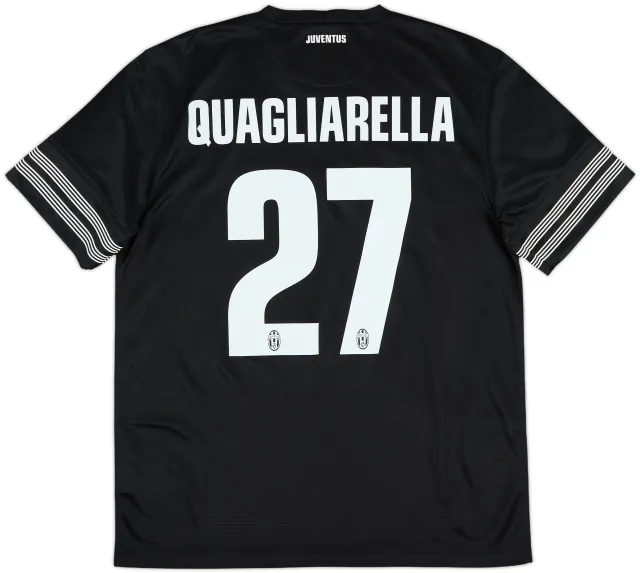 2012-13 Juventus Away Shirt Quagliarella #27 (L)