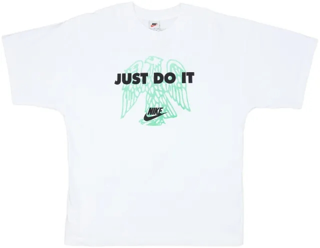1996 Nigeria Nike Graphic Tee - 9/10 - (XL)
