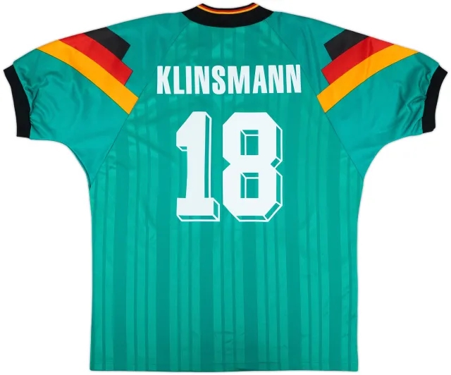 adidas Germany Mens SS Away Shirt 1992