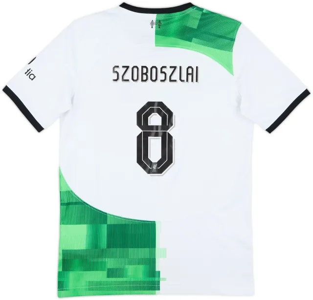 Nike Liverpool Boys SS Away Shirt 2023/24