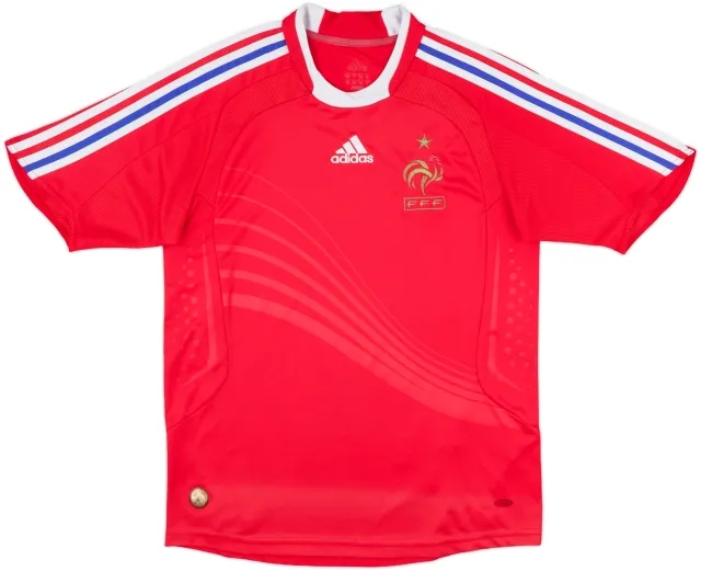 adidas France Boys SS Away Shirt 2007