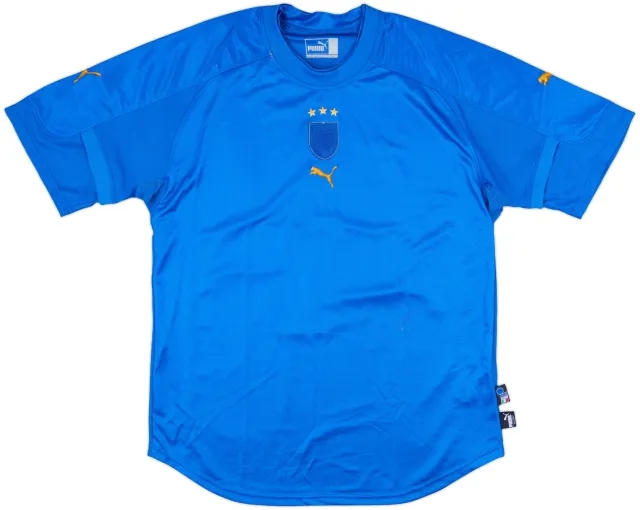 Puma Italy Mens SS Home Shirt 2004