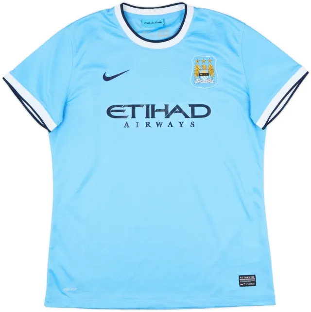 Nike Manchester City Womens SS Home Shirt 2013/14