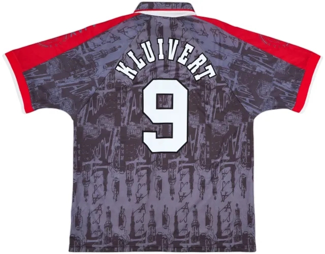 1996-97 Ajax Away Shirt Kluivert #9 - 8/10 - (XL)