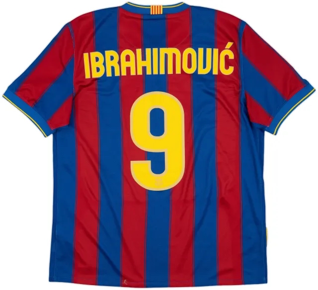 Nike Barcelona Mens SS Home Shirt 2009/10