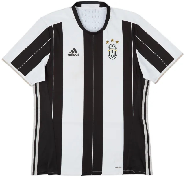 2016-17 Juventus Authentic Home Shirt - 8/10 - (L)