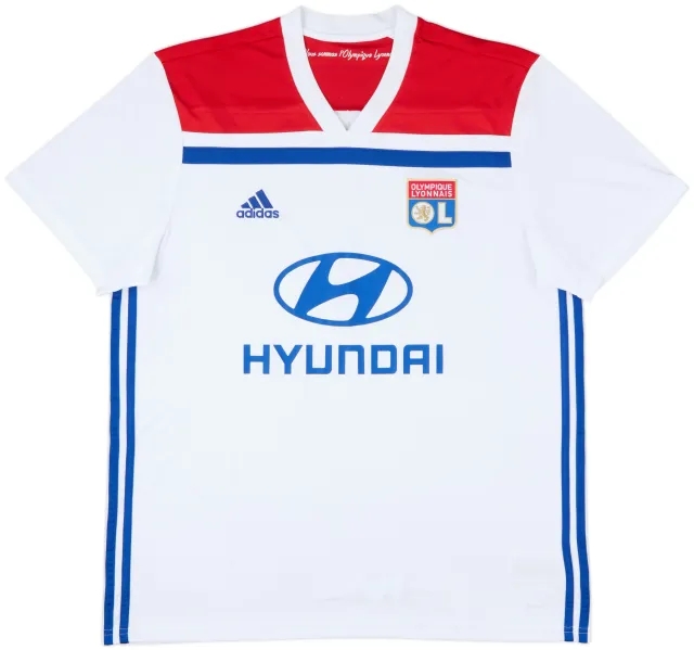adidas Lyon Mens SS Home Shirt 2018/19