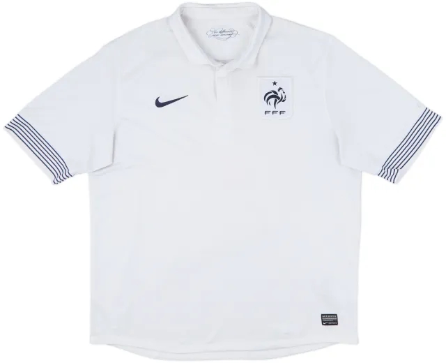 Nike France Mens SS Away Shirt 2012