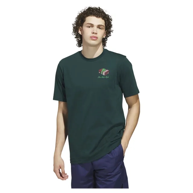 Adidas 3 Stripes Lights Giftbox Graphic Short Sleeve T-shirt