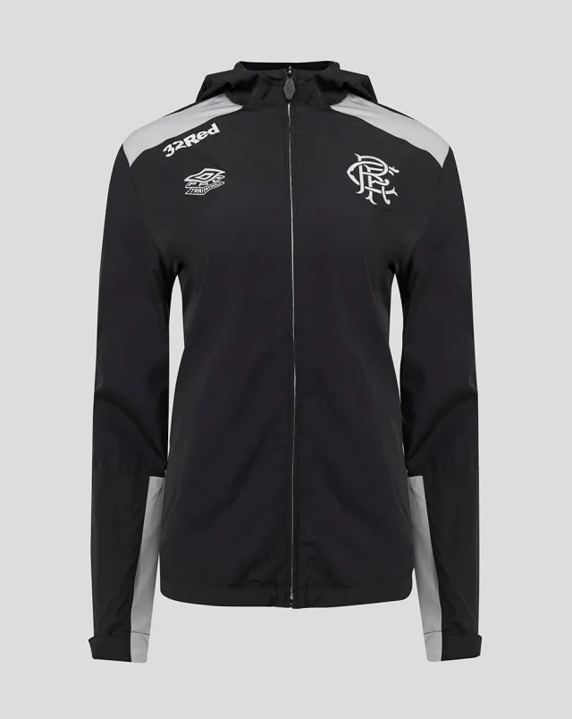 Castore Rangers Women's 25/26 Pro Training Packable Hood Shower Jacket- Coach