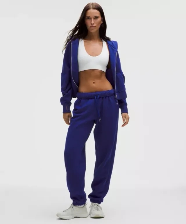 lululemon – Women's Scuba Mid-Rise Oversized Joggers Regular – Color Blue – Size Large