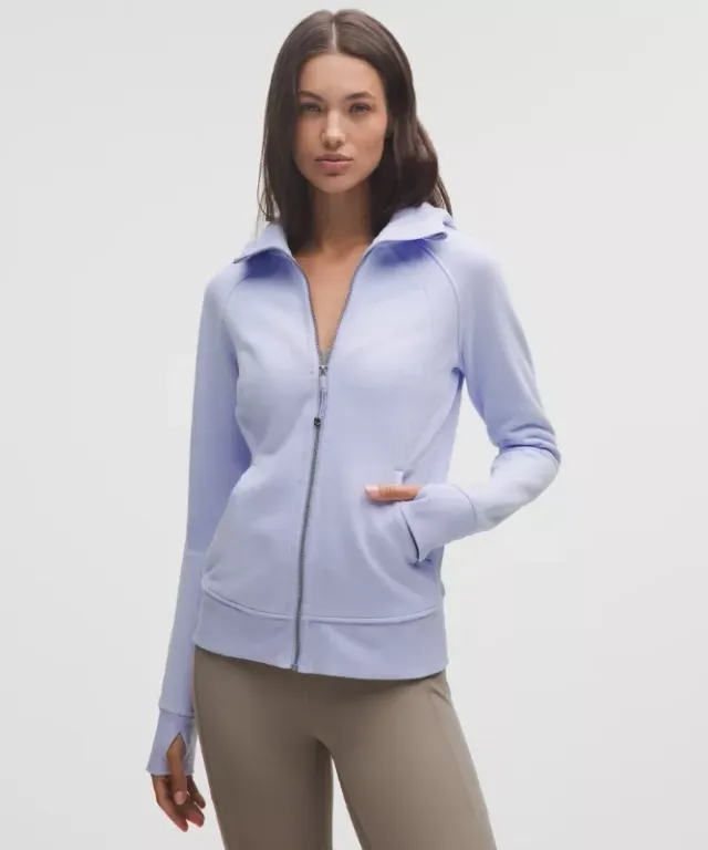 lululemon – Women's Scuba Full-Zip Hoodie – Color Blue – Size 0